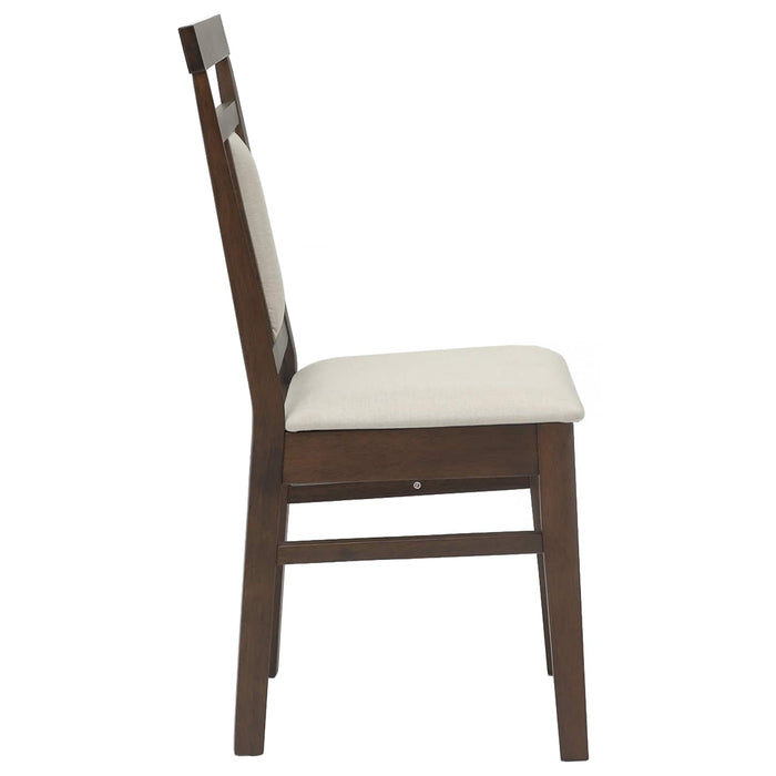 Scaun de sufragerie 2 pcs Maro deschis și deschis - WALTI WALTI