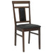 Scaun de sufragerie 2 pcs Maro deschis și negru - WALTI WALTI