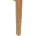 Scaun de sufragerie 2 pcs Natural și deschis - WALTI WALTI