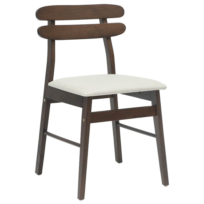 Scaun de sufragerie 2 pcs Maro deschis și deschis - WALTI WALTI