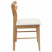 Scaun de sufragerie 2 pcs Natural și deschis - WALTI WALTI