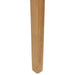 Scaun de sufragerie 2 pcs natural Lemn Solid de Cauciuc - WALTI WALTI