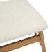Scaun de sufragerie 2 pcs Natural și deschis - WALTI WALTI