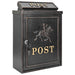 Cutie Poștală Montată pe Perete cu ușă Bronz 29 x 13 x 41 cm - WALTI WALTI