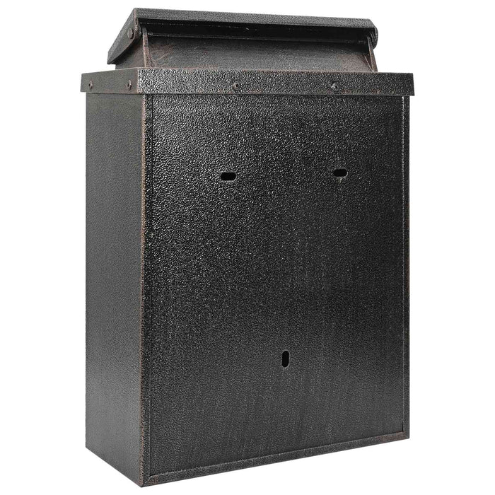 Cutie Poștală Montată pe Perete cu ușă Bronz 29 x 13 x 41 cm - WALTI WALTI