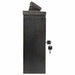 Cutie Poștală Montată pe Perete cu ușă Bronz 29 x 13 x 41 cm - WALTI WALTI