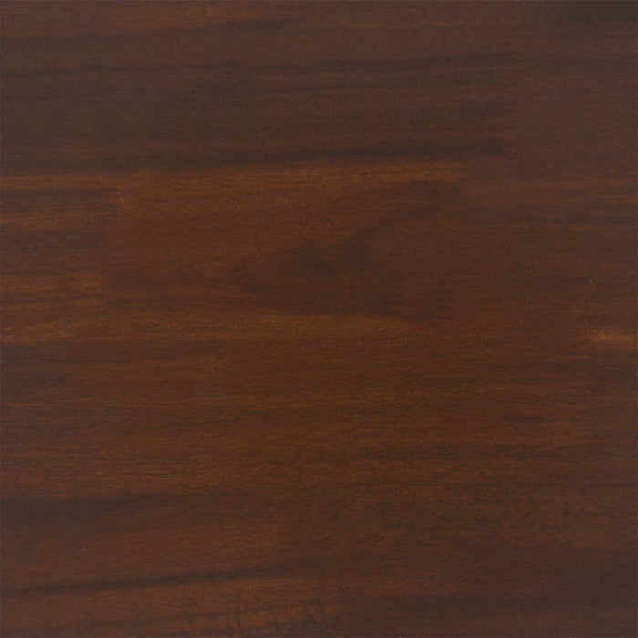 Cadru de pat dublu cu spătar ROSTOCK Maro închis 200 x 200 cm WALTI