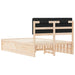 Cadru de pat cu tăblie tapițată cu headboard Negru 120 x 190 cm - WALTI WALTI