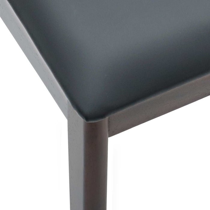 Scaun de sufragerie 2 pcs Maro deschis și negru - WALTI WALTI