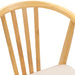 Scaun de sufragerie 2 pcs Natural și deschis - WALTI WALTI