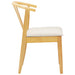 Scaun de sufragerie 2 pcs Natural și deschis - WALTI WALTI