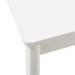 Scaun de sufragerie 2 pcs Alb Lemn de cauciuc solid - WALTI WALTI