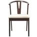 Scaun de sufragerie 2 pcs Maro deschis și deschis - WALTI WALTI
