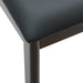 Scaun de sufragerie 2 pcs Maro deschis și negru - WALTI WALTI