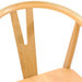 Scaun de sufragerie 2 pcs natural Lemn Solid de Cauciuc - WALTI WALTI