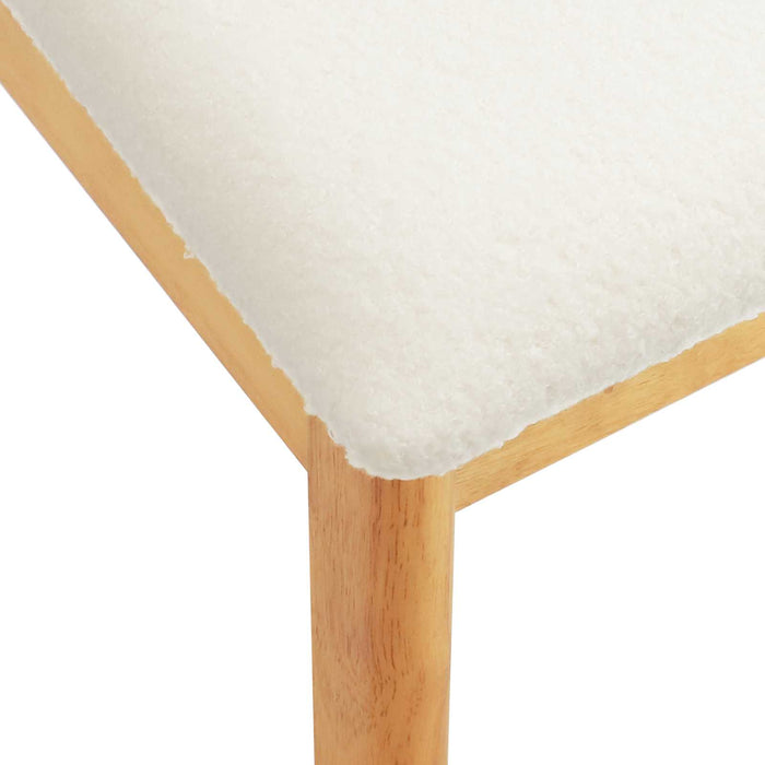 Scaun de sufragerie 2 pcs Natural și deschis - WALTI WALTI