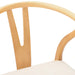 Scaun de sufragerie 2 pcs Natural și deschis - WALTI WALTI