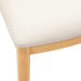 Scaun de sufragerie 2 pcs Natural și deschis - WALTI WALTI
