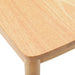 Scaun de sufragerie 2 pcs natural Lemn Solid de Cauciuc - WALTI WALTI
