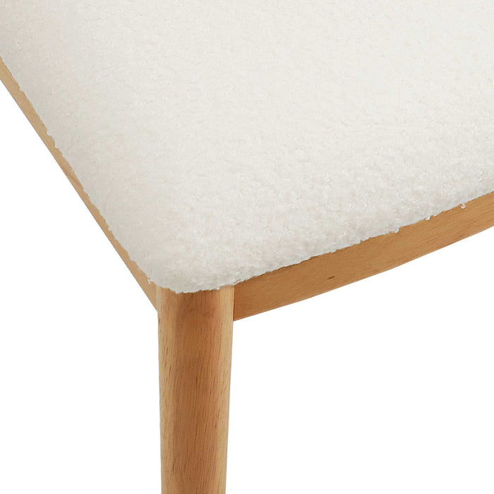 Scaun de sufragerie 2 pcs Natural și deschis - WALTI WALTI