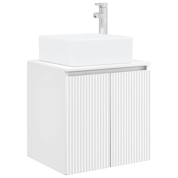 Set dulap baie 3 buc. Alb 49,5 x 41 x 63 cm Lemn prelucrat WALTI