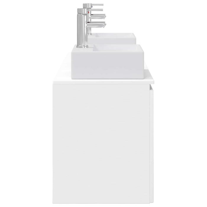 Set dulap baie 3 buc. Alb 49,5 x 41 x 62,5 cm Lemn prelucrat WALTI