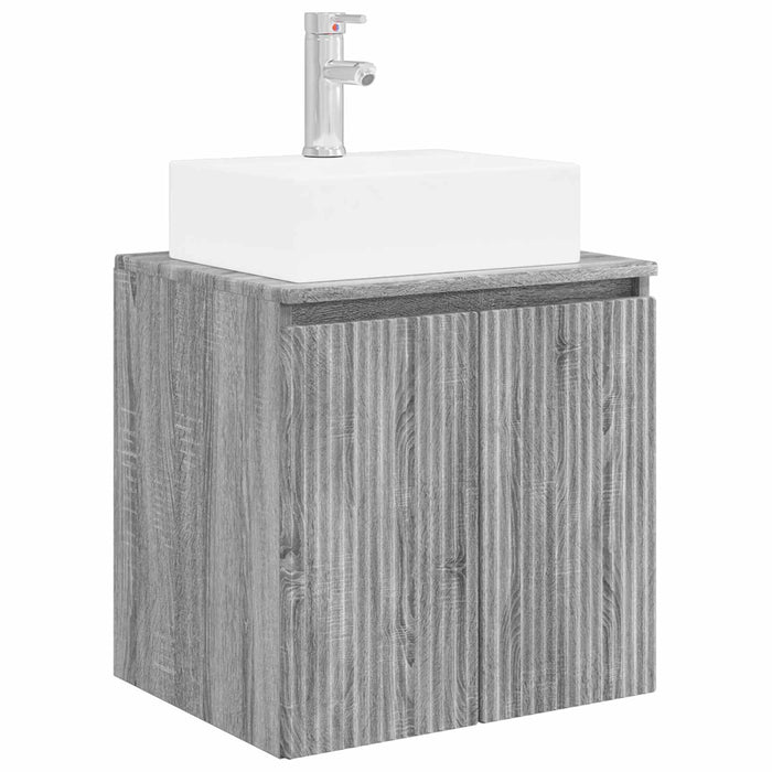Set dulap baie 3 buc. Sonoma gri 49,5 x 41 x 62,5 cm WALTI