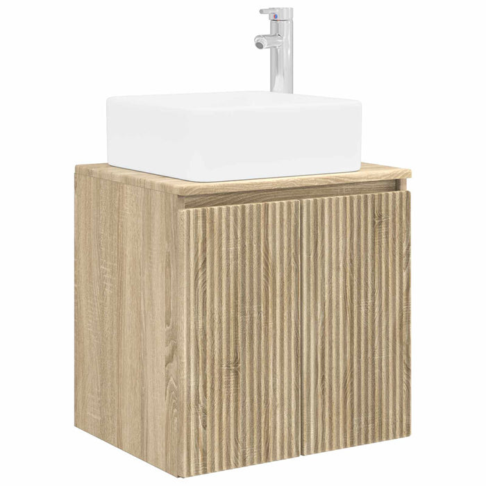 Set dulap baie 3 buc. Stejar Sonoma 53 x 35 x 63 cm WALTI