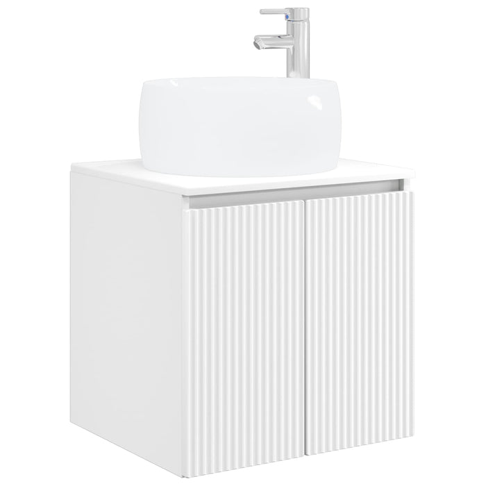 Set dulap baie 3 buc. Alb 49,5 x 44,5 x 66 cm Lemn prelucrat WALTI