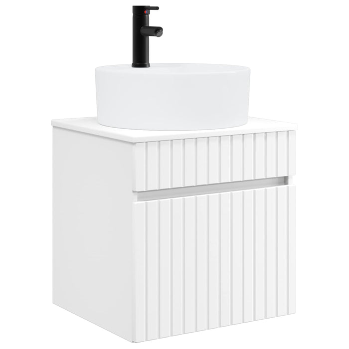 Set dulap baie 3 buc. Alb 49 x 44,5 x 65 cm Lemn prelucrat WALTI
