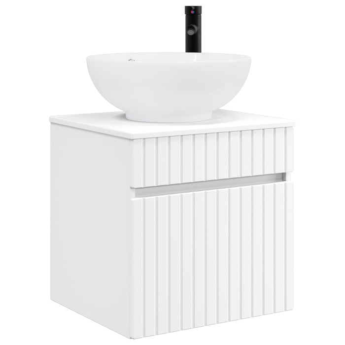 Set dulap baie 3 buc. Alb 49 x 44,5 x 66,5 cm Lemn prelucrat WALTI