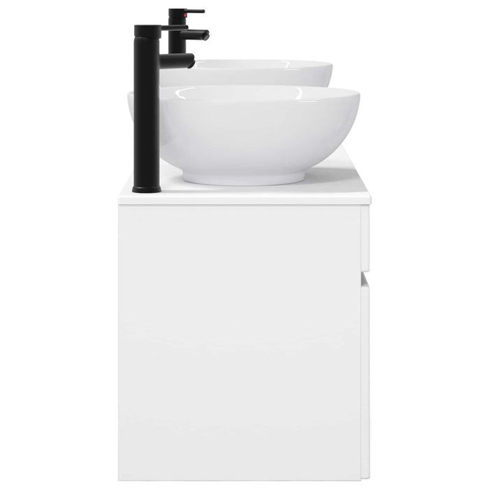 Set dulap baie 3 buc. Alb 49 x 44,5 x 66,5 cm Lemn prelucrat WALTI