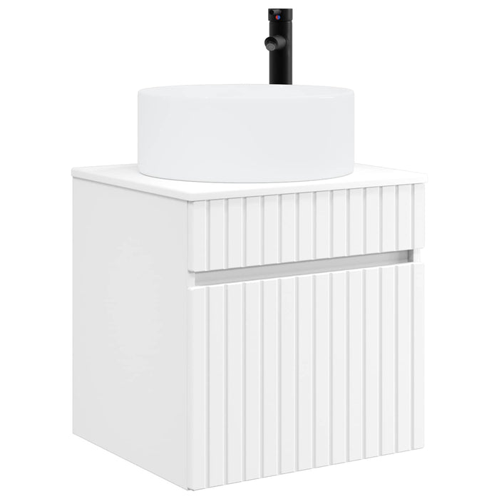 Set dulap baie 3 buc. Alb 49 x 44,5 x 65,5 cm Lemn prelucrat WALTI