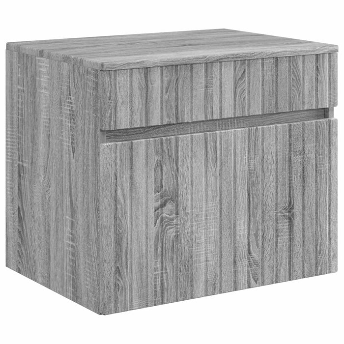 Set dulap baie 3 buc. Sonoma gri 49 x 44,5 x 65,5 cm WALTI