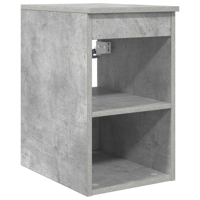 Set dulap baie 3 buc. Gri Beton 49,5 x 41 x 63 cm WALTI