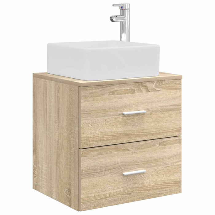 Set dulap baie 3 buc. Stejar Sonoma 53 x 34,5 x 63 cm WALTI