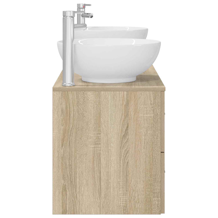 Set de mobilier pentru baie 3 buc. Stejar Sonoma WALTI