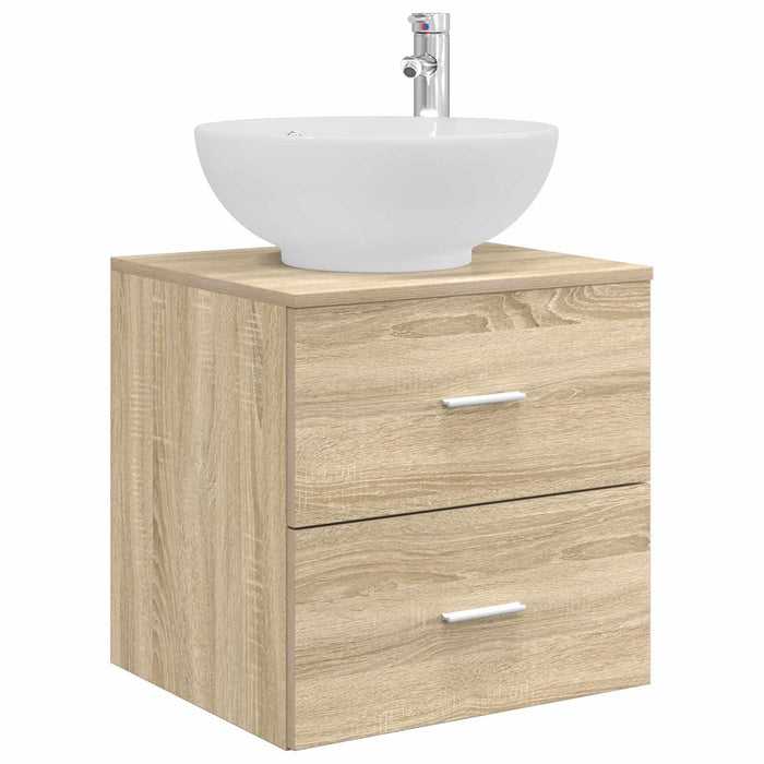 Set de mobilier pentru baie 3 buc. Stejar Sonoma WALTI