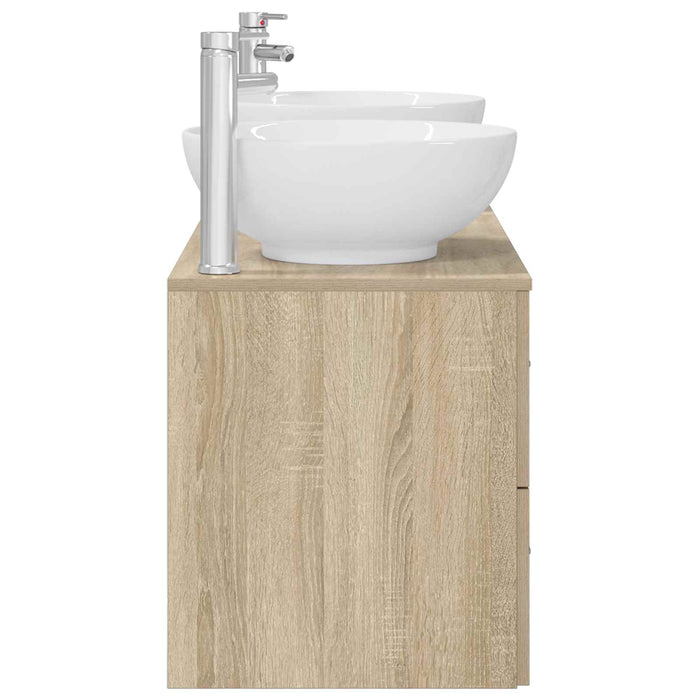 Set de mobilier pentru baie 3 buc. Stejar Sonoma WALTI