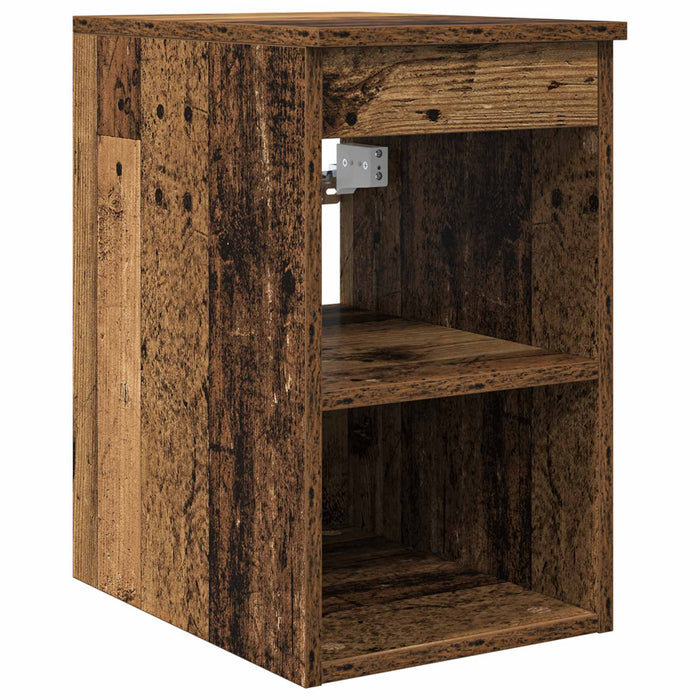 Set de mobilier pentru baie 3 buc. Lemn vechi WALTI