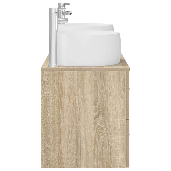 Set de mobilier pentru baie 3 buc. Stejar Sonoma WALTI