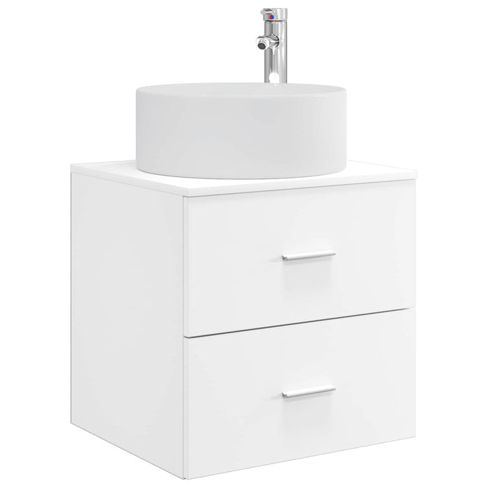 Set de mobilier pentru baie 3 buc. Alb 49,5 x 44,5 x 65,5 cm WALTI