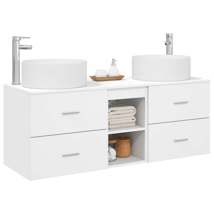 Set de mobilier pentru baie 3 buc. Alb 49,5 x 44,5 x 65,5 cm WALTI