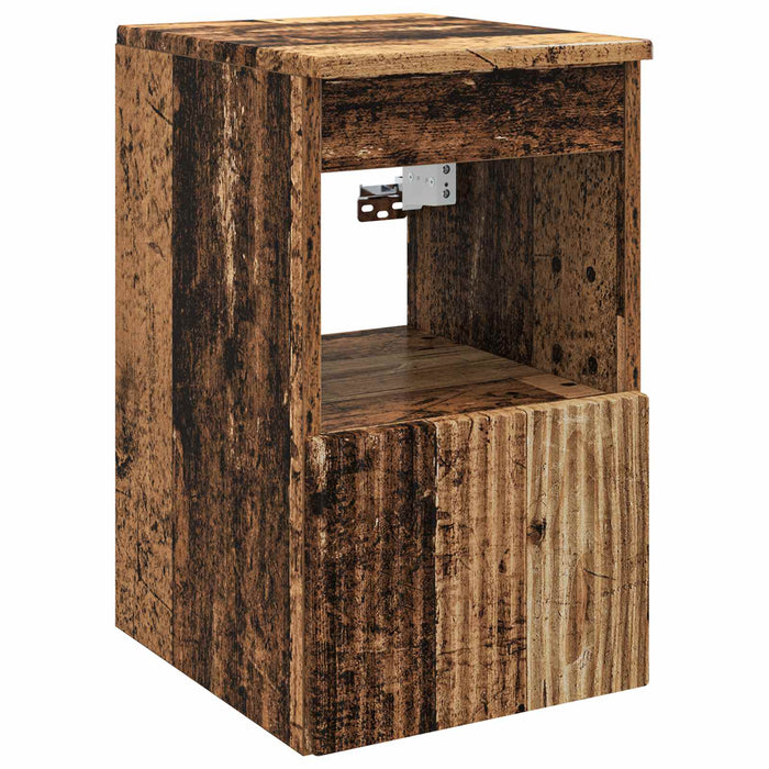 Set de mobilier pentru baie 5 buc. Lemn vechi WALTI