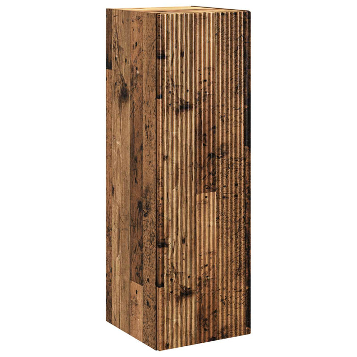 Set de mobilier pentru baie 5 buc. Lemn vechi WALTI