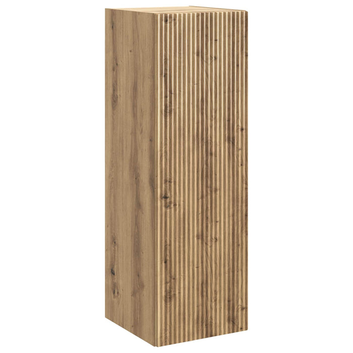 Set de mobilier pentru baie 5 buc. Stejar Artizanal WALTI