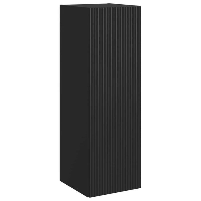 Set de mobilier pentru baie 5 buc. Negru 33 x 34,5 x 100 cm WALTI