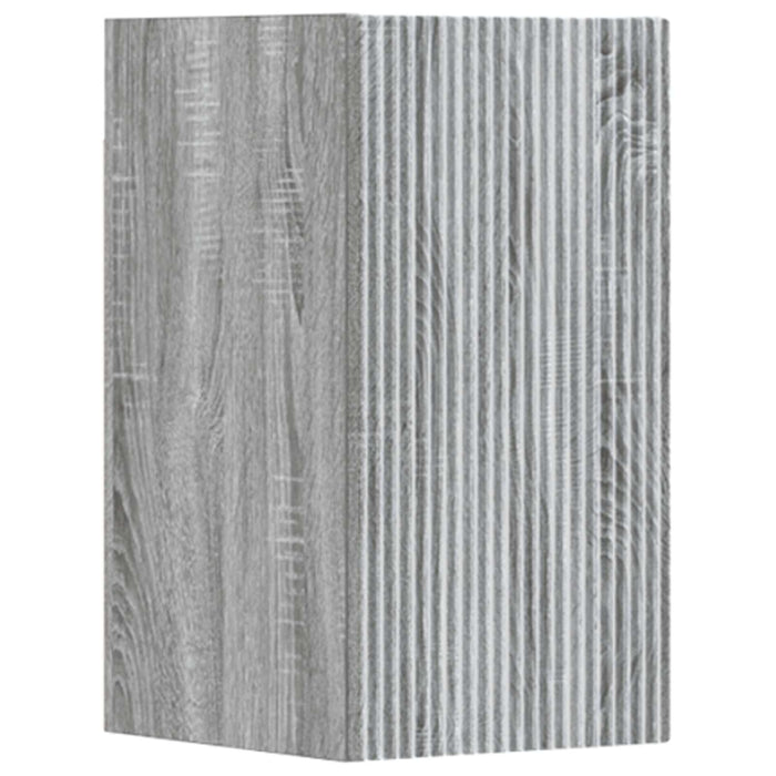 Set de mobilier pentru baie 3 buc. Sonoma gri WALTI