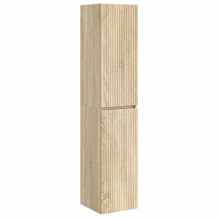 Set de mobilier pentru baie 3 buc. Stejar Sonoma WALTI
