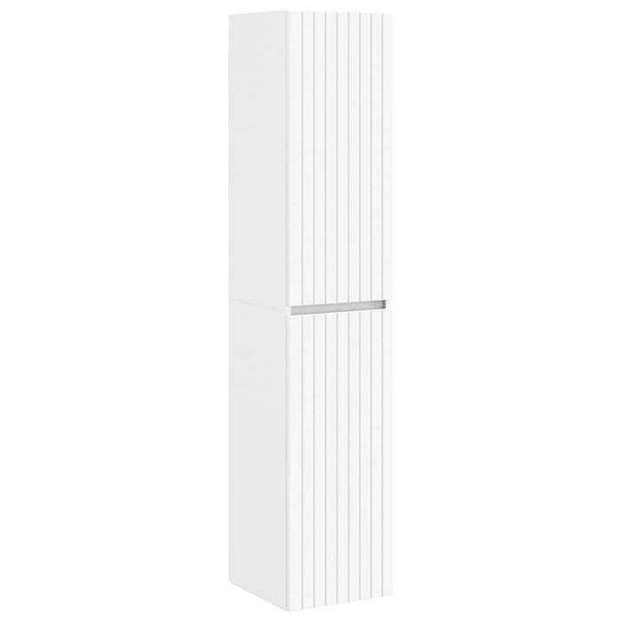 Set de mobilier pentru baie 3 buc. Alb 33 x 34,5 x 160 cm WALTI